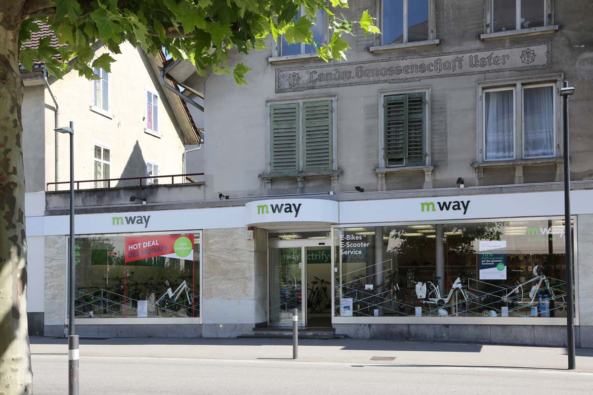 Neuer m-way Shop in Uster