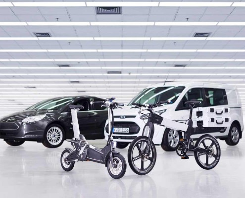 Autobauer Ford stellt E-Bike-Konzepte als Teil der Mobilität von morgen vor