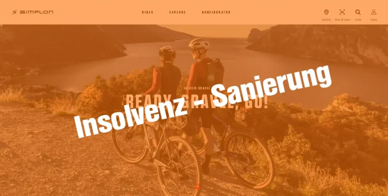 Die Marke Simplon ist insolvent