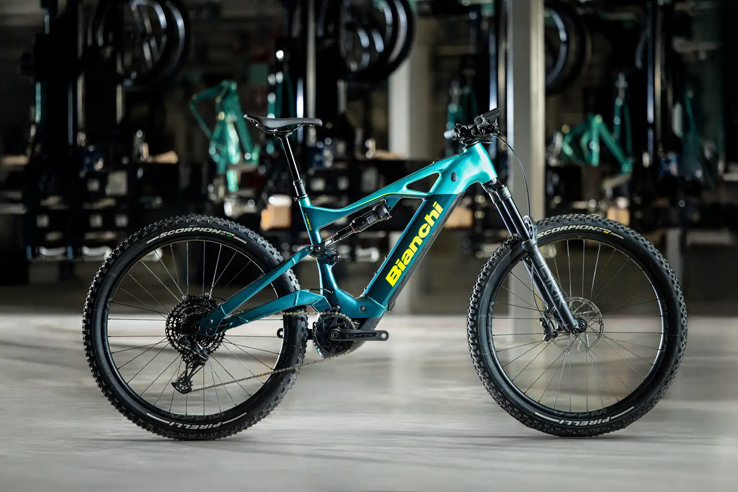 Bianchi präsentiert sein neuestes Trail-E-Bike Vertic FX